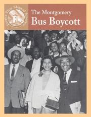 Cover of: The Montgomery bus boycott