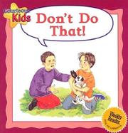 Cover of: Don't do that!