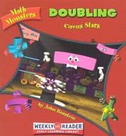Cover of: Doubling: Circus Stars (Math Monsters)