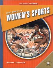Cover of: Great Moments in Women's Sports (Great Moments in Sports) by Michael Teitelbaum, Michael Teitebaum