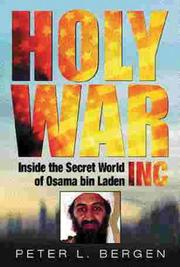 Cover of: Holy War, Inc, The:  Inside the Secret World of Osama Bin Laden
