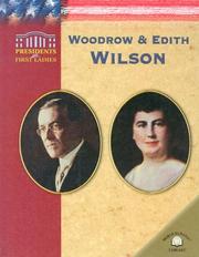 Cover of: Woodrow & Edith Wilson