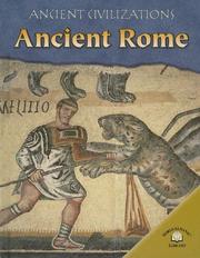 Cover of: Ancient Rome (Ancient Civilizations)