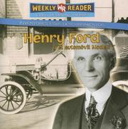 Cover of: Henry Ford Y El Modelo T/Henry Ford and the Model T (Inventores Y Sus Descubrimientos/Inventors and Their Discoveries)