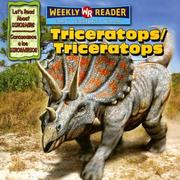 Cover of: Triceratops/Triceratops (Let's Read About Dinosaurs/ Conozcamos a Los Dinosaurios)
