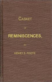 Cover of: Casket of Reminisences
