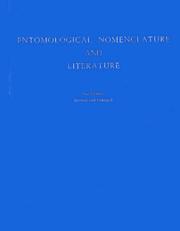 Cover of: Entomological nomenclature and literature