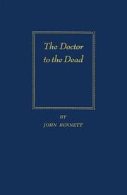 Cover of: The Doctor to the Dead: Grotesque Legends & Folk Tales of Old Charleston