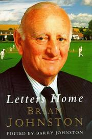 Cover of: Letters Home by Brian Johnston