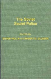 Cover of: The Soviet secret police