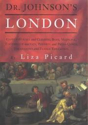 Cover of: Dr. Johnson's London: life in London, 1740-1770