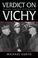 Cover of: Verdict on Vichy
