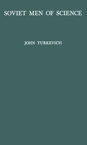 Cover of: Soviet men of science by John Turkevich