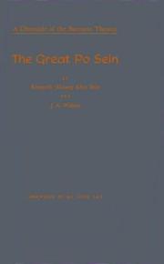 The great Po Sein by Kenneth Sein