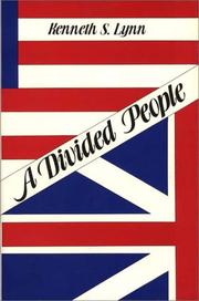 Cover of: A divided people