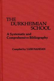 The Durkheimian school by Yash Nandan