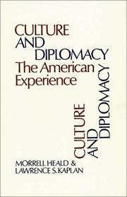 Cover of: Culture and diplomacy: the American experience