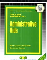 Cover of: Administrative Aide