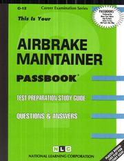 Cover of: Airbrake Maintainer