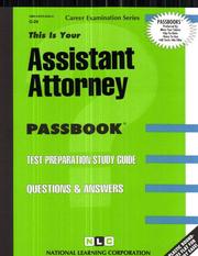 Cover of: Assistant Attorney