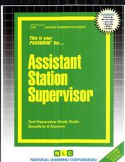 Cover of: Assistant Station Supervisor (C-48) | Jack Rudman