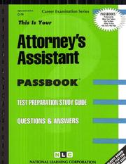 Cover of: Attorney's Assistant