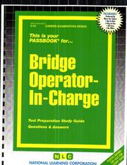 Cover of: Bridge Operator in Charge | Jack Rudman