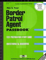 Cover of: Border Patrol Agent