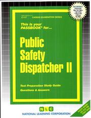Cover of: Public Safety Dispatcher II