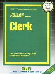 Cover of: Clerk (C-142)