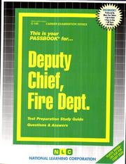 Cover of: Deputy Chief Fire Department