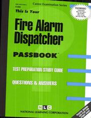 Fire Alarm Dispatcher by Jack Rudman