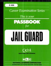 Cover of: Jail Guard by Jack Rudman