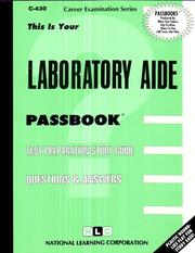 Cover of: Laboratory Aide