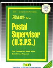 Cover of: Postal Supervisor (USPS)