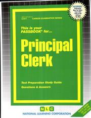 Cover of: Principal Clerk