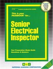 Cover of: Senior Electrical Inspector | Jack Rudman