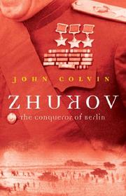 Cover of: Zhukov by John Colvin