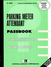 Cover of: Parking Meter Attendant (C1063)