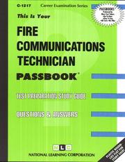 Cover of: Fire Communications Technician (C-1217)