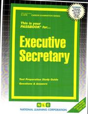 Cover of: Executive Secretary