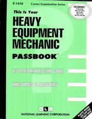 Cover of: Heavy Equipment Mechanic | 