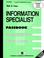 Cover of: Information Specialist (Career Examination Series, No C-1316)