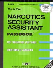 Cover of: Narcotics Security Assistant | Jack Rudman
