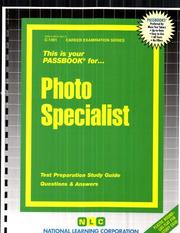 Cover of: Photo Specialist by National Learning Corporation, National Learning Corporation