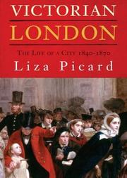 Cover of: Victorian London by Liza Picard