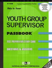 Cover of: Youth Group Supervisor