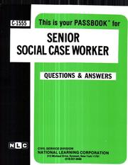 Cover of: Senior Social Case Worker