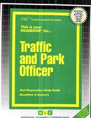 Cover of: Traffic and Park Officer by Jack Rudman
