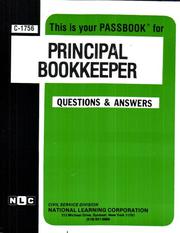 Cover of: Principal Bookkeeper by Jack Radman